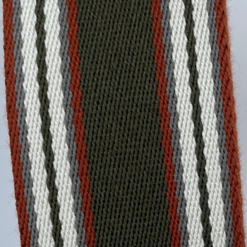 Gurtband 4 cm "Rails" armygrün
